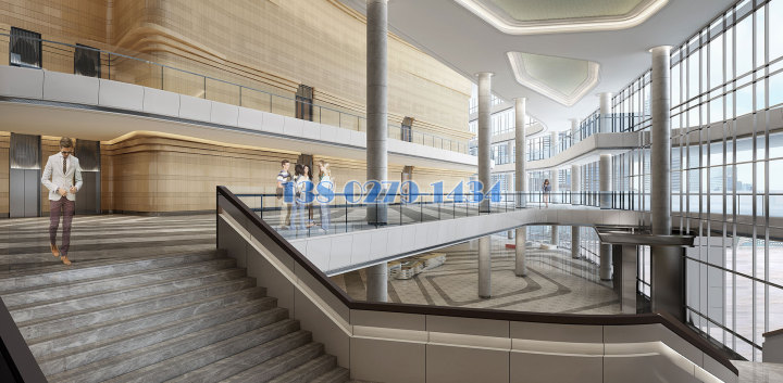 大廳木紋色墻面鋁單板