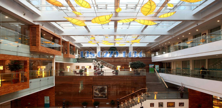 木纹铝单板鸟巢造型室内墙面 木纹铝单板鸟巢造型室内墙面
