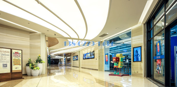 走廊吊裝金色沖孔鋁單板