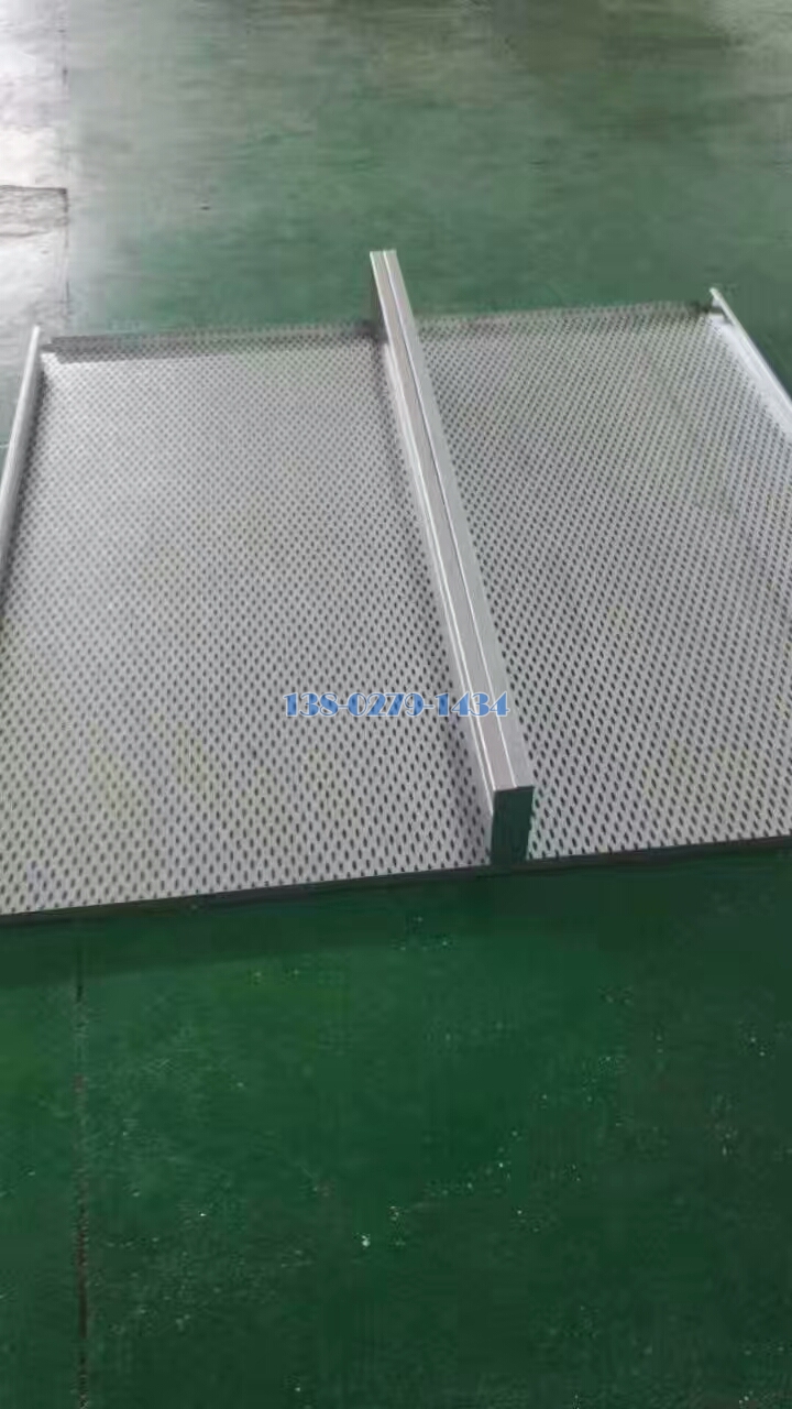 沖孔勾搭鋁單板密拼效果