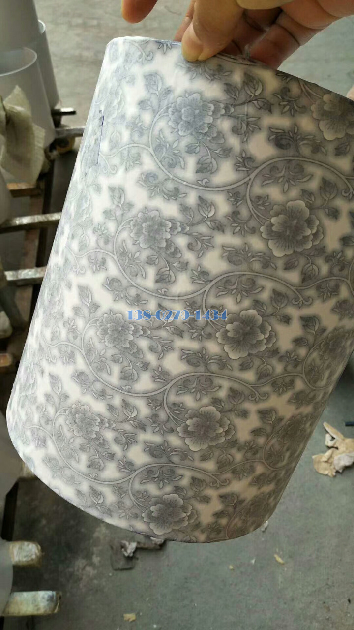 铝圆管转印青花瓷图案 铝圆管转印青花瓷图案