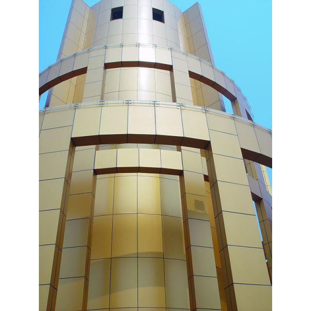 金色整体铝板幕墙