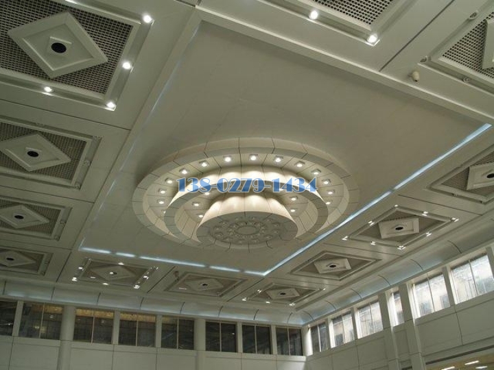 双曲双弧莲蓬头造型吊顶 双曲双弧莲蓬头造型吊顶