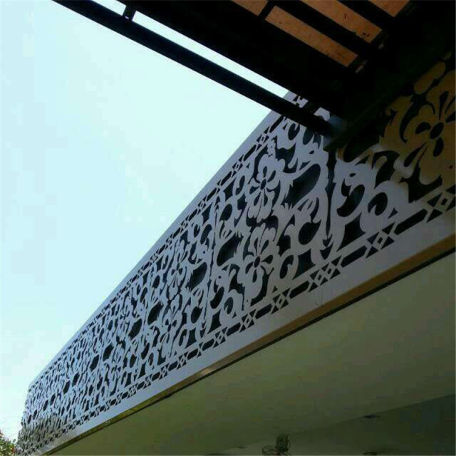 门头雕花铝单板