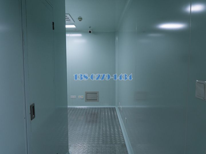 转角过道安装的自洁烤瓷铝板 转角过道安装的自洁烤瓷铝板