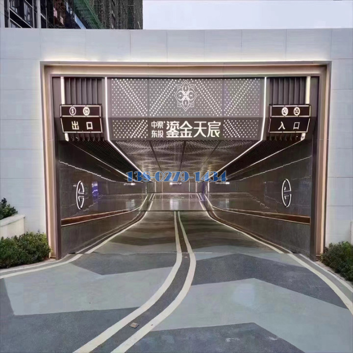 密拼铝单板门头 密拼铝单板门头