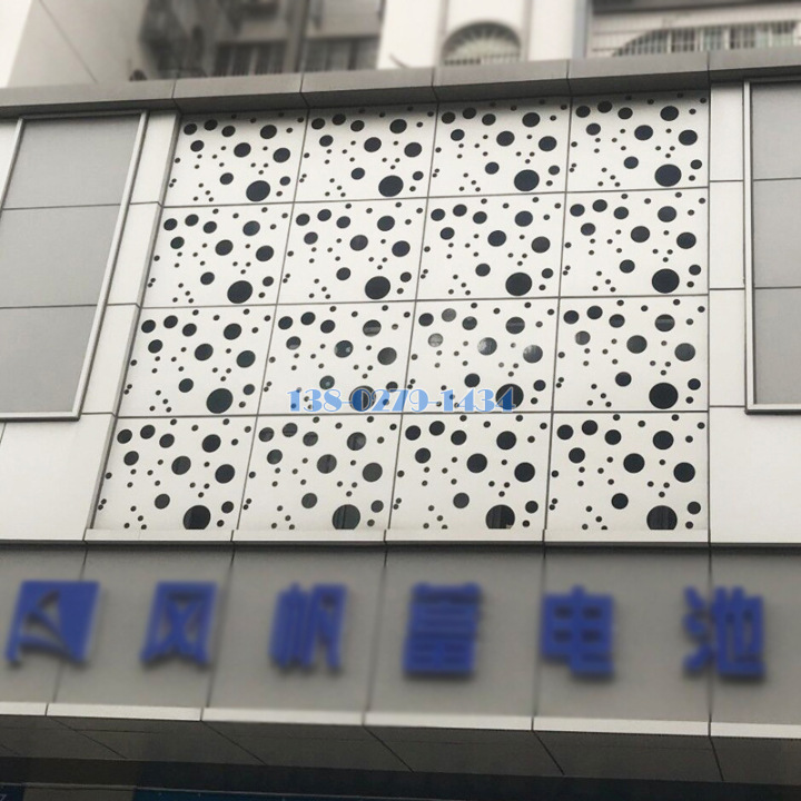 镂空造型铝单板门头 镂空造型铝单板门头