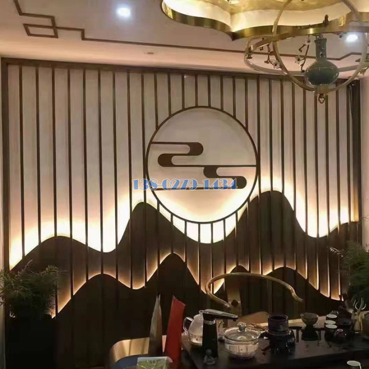 发光铝合金背景墙 发光铝合金背景墙