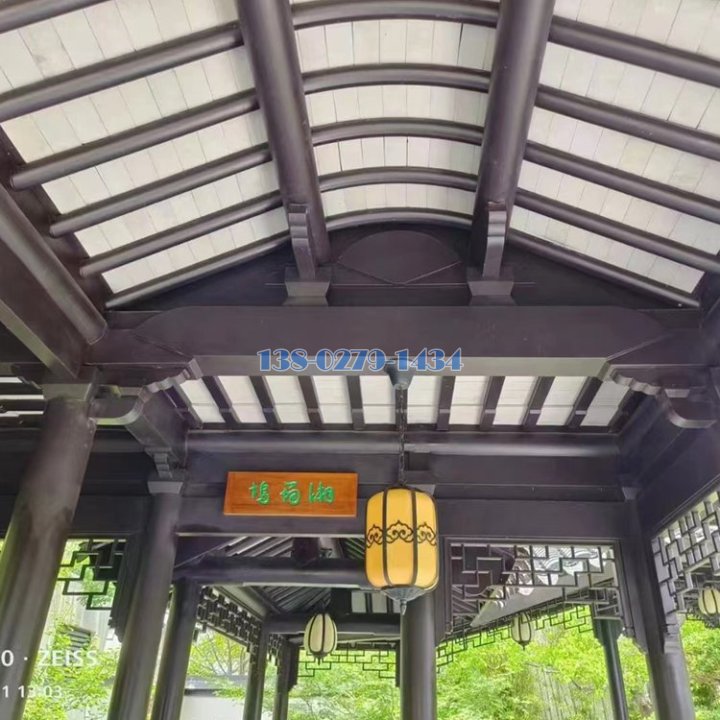 古建筑铝合金连枋、连廊 古建筑铝合金连枋、连廊