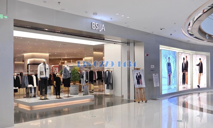 服装专卖店氧化铝单板门头 服装专卖店氧化铝单板门头