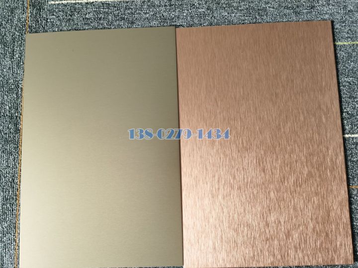 缎纹和拉丝氧化铝板 缎纹和拉丝氧化铝板