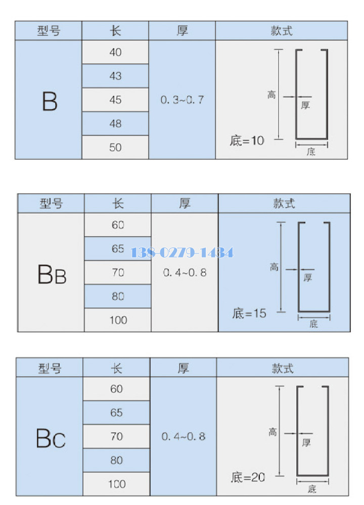 鋁格柵尺寸