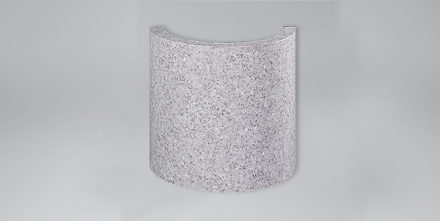 仿石纹弧形铝单板