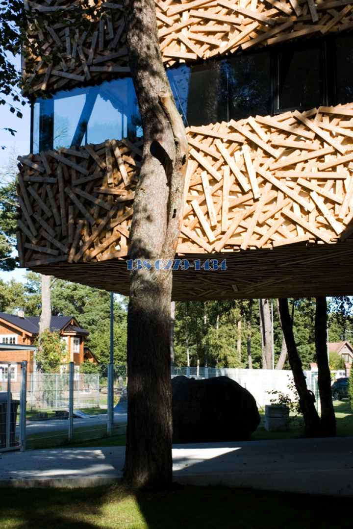 愛沙尼亞住宅未來幻想屋外墻造型鋁板