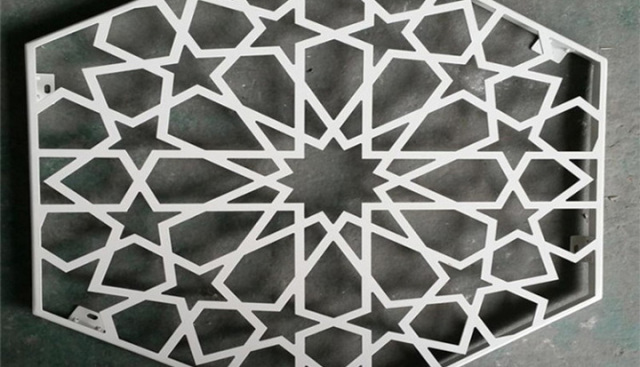 星型雕刻铝单板