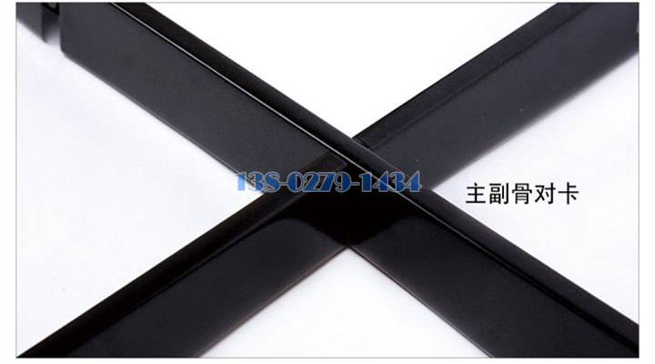 铝格栅主副龙骨对接 铝格栅主副龙骨对接