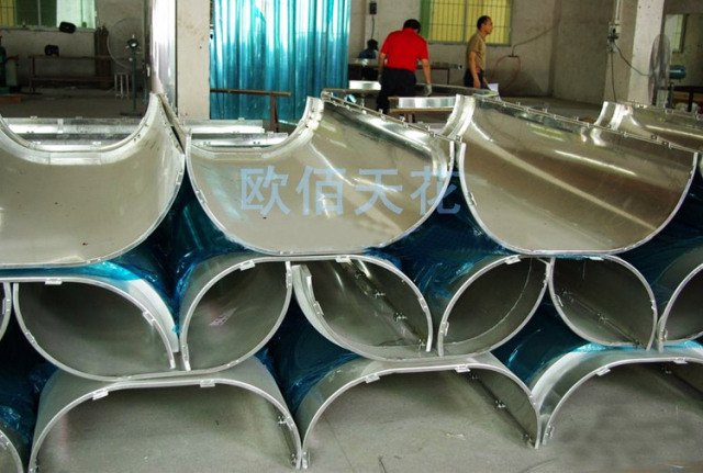 椭圆包柱铝单板