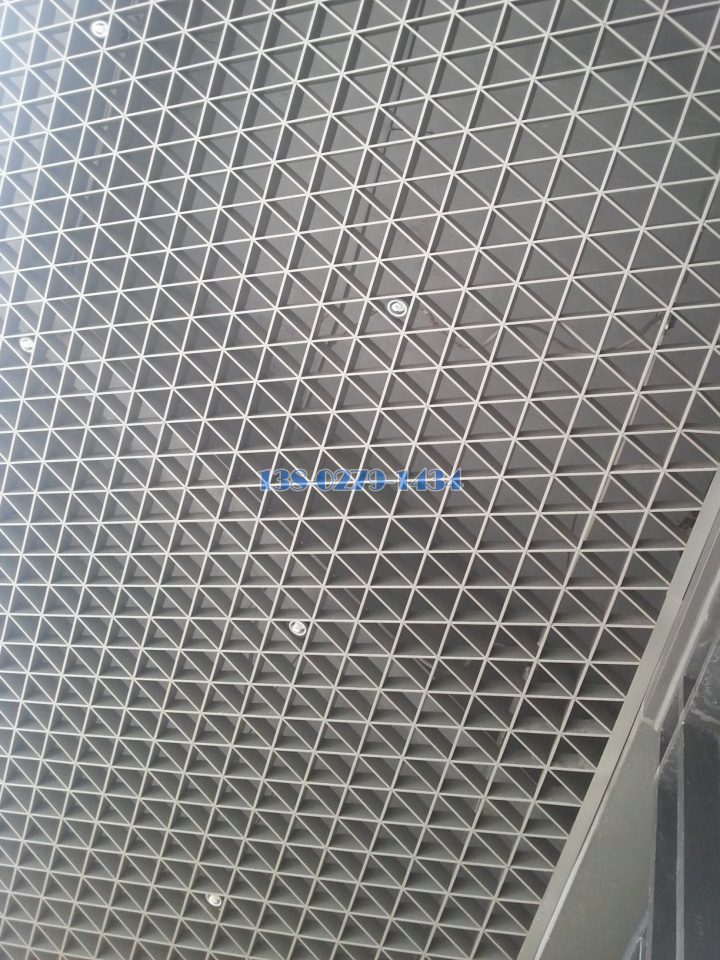 六角形格栅整体实物图 六角形格栅整体实物图