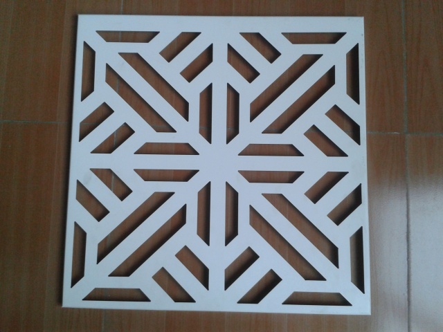 雕花铝扣板