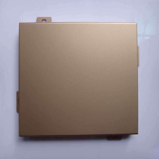 金色氟碳铝单板