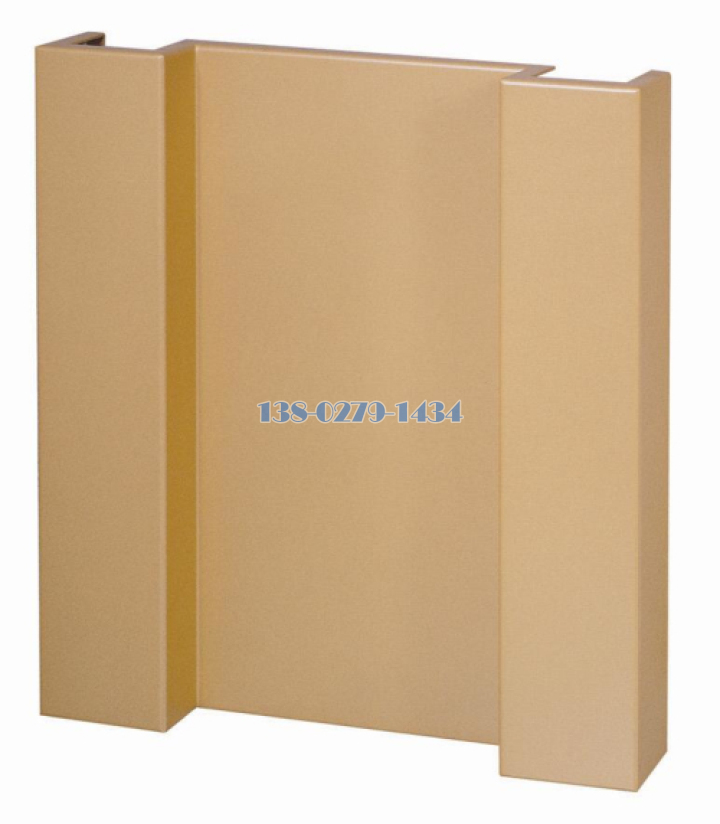 金色外墙弓字形铝单板 金色外墙弓字形铝单板