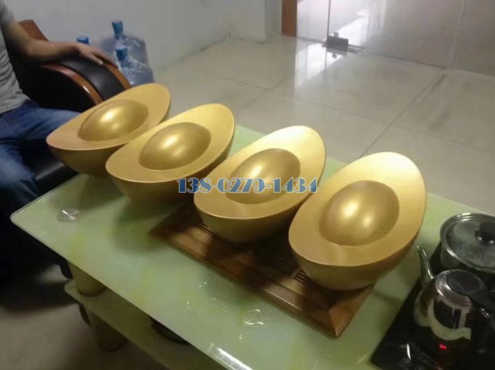 铝合金元宝造型工艺品 铝合金元宝造型工艺品