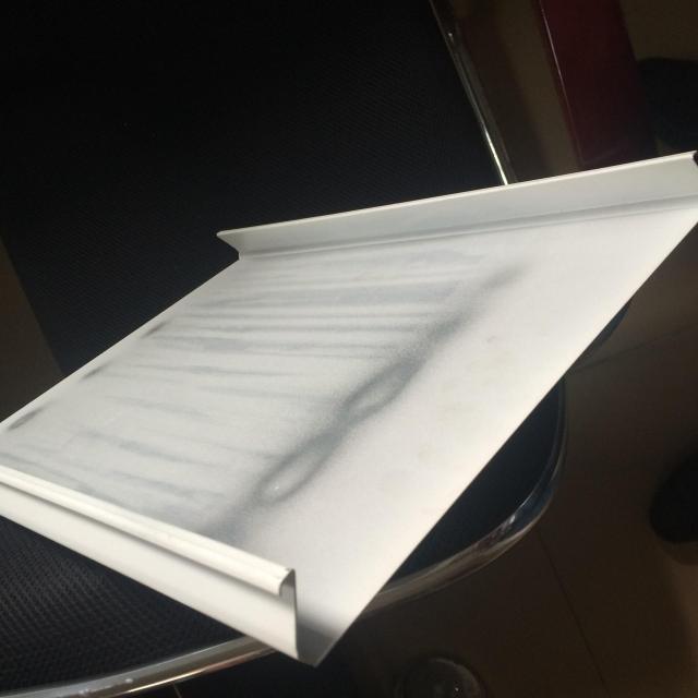 S形高边铝条扣截面