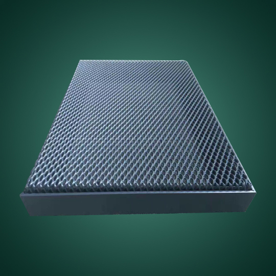 内翻密拼铝拉网板