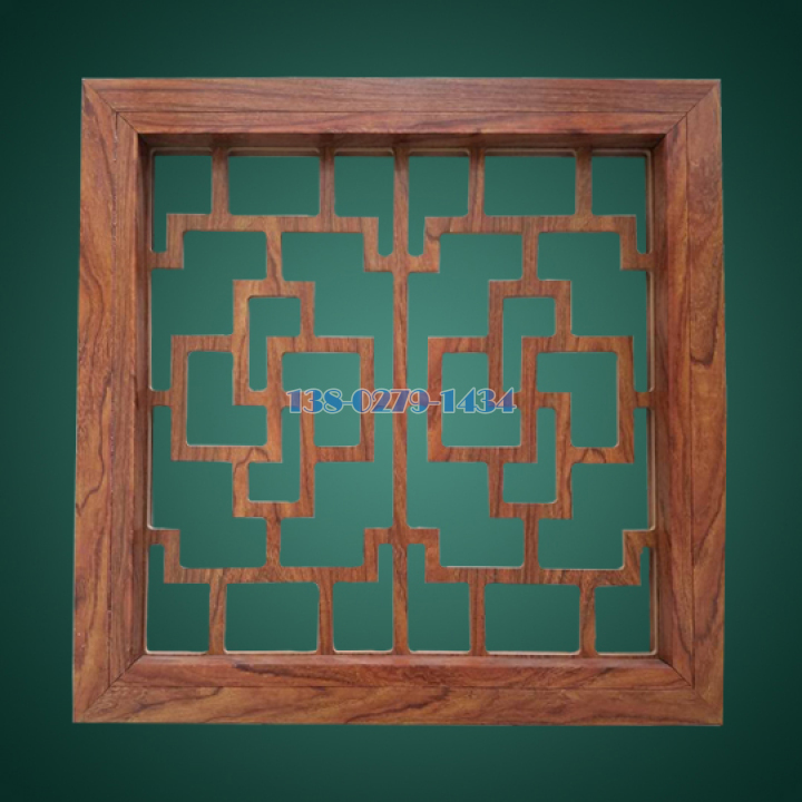 木紋鋁窗花