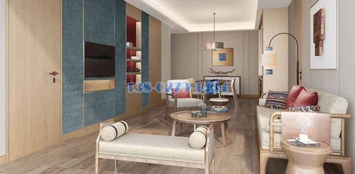 休閑會(huì)客室木紋鋁單板墻面